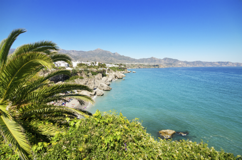 Beach on the Costa Del Sol