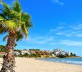 Coastline in Altafulla, Spain