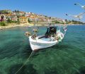 Fishermen boat in Chalkidiki
