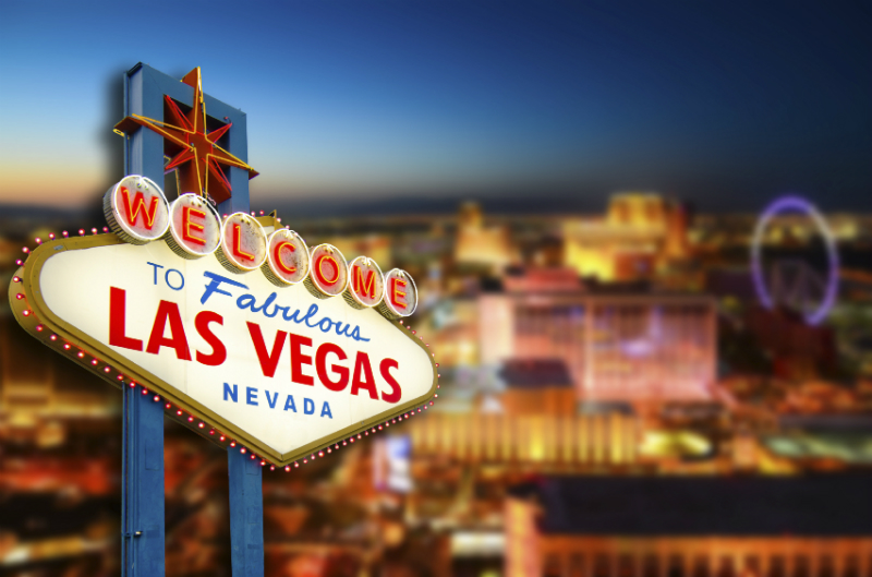 Welcome to Las Vegas sign