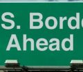 US border sign