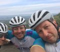 Team Staysure at the end of the ride