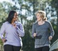 Women jogging
