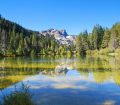 Lake in Sierra Buttes, northern California