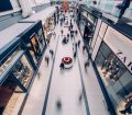 Busy shopping centre