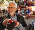 Drinking at Christmas Market