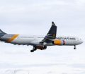 thomas cook plane in flight