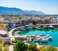 View of the port in Kyrenia, Cyprus