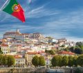 Old university city of Coimbra in Portugal