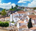 Old town of Obidos in Portugal
