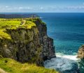 Views of the Atlantic Ocean from the Cliffs of Moher in Ireland
